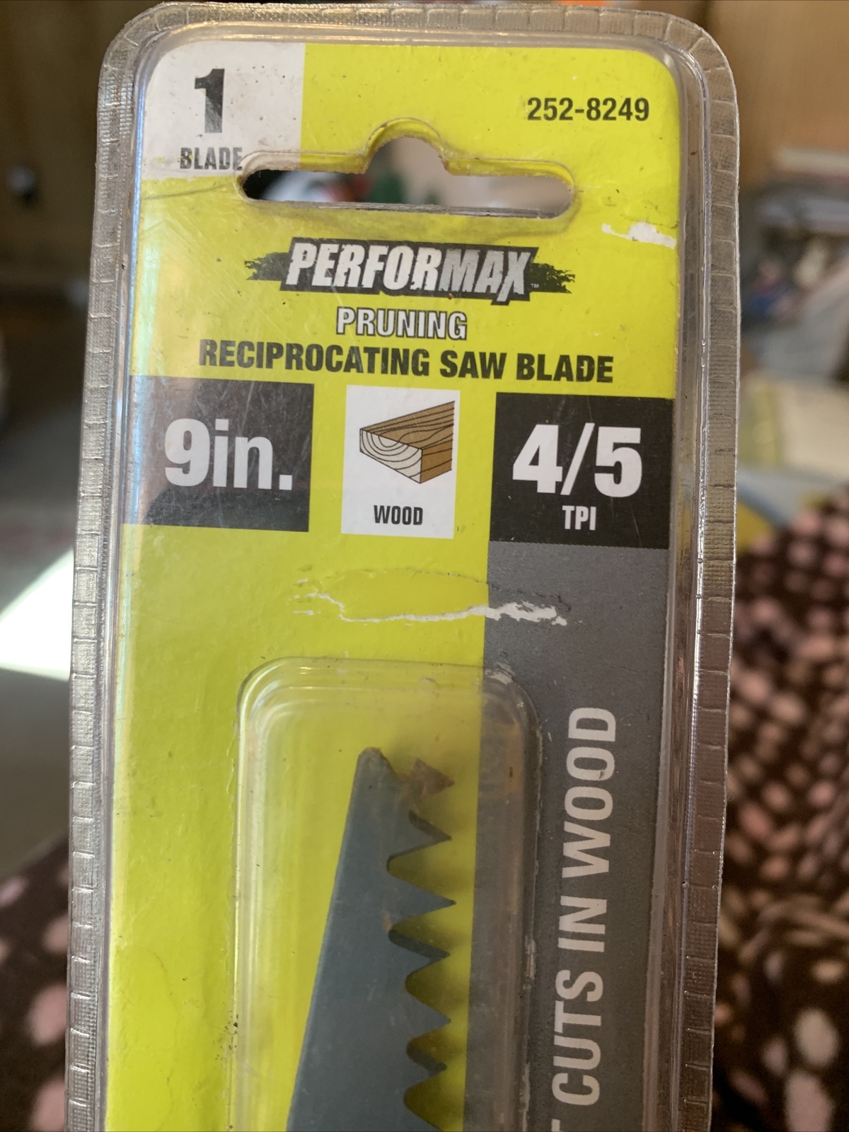 Performax/pruning reciprocating saw blade/9 in/4/5TPI/NEW 35781036641