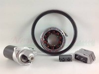 Kit Start Elektrisch Mit Gouverneur Motor Diesel Lombardini 15LD400 15LD440