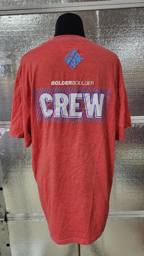 Boulder Boulder Crew - Short Sleeved Shirt - Large - Orange - Americas Best 10k - Picture 3 of 5