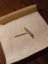 FOUR 1 Inch Double Flange Vintage Watch Spring Bars, Band Pin, Quality NOS