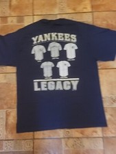 Mlb New York Yankees Legacy Adult Large Magestic Short Sleeve Shirt