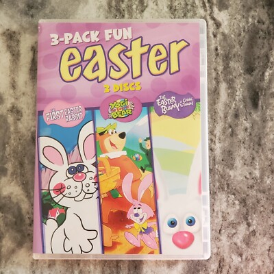 Easter Fun Pack (3 Pack) DVD - 1st Easter Rabbit Yogi the Easter Bear and more