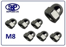Image of M8, 8mm, 8MM A2 ST/STEEL HEXAGON DOME NUT GRADE A2 / 304 STAINLESS STEEL CAP NUT