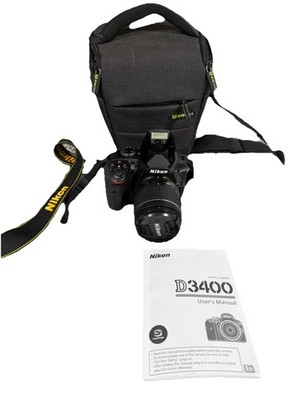 Nikon D D3400 24.2MP DSLR Camera (Kit w/ AF VR DX 18-55mm Lens) Tested