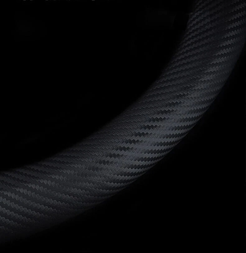 Cubierta volante fibra carbono 15" 38cm para todos los coches Mercedes-Benz Foto 3 de 4