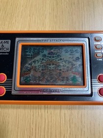 Nintendo Game & Watch Fire Attack ID-29 Wide Screen 1982 Tested