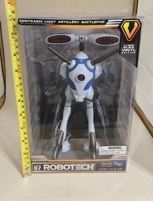 Robotech Zentraedi Light Artillery Battlepod Vol. 7 Toynami 1/100 Figure OOP