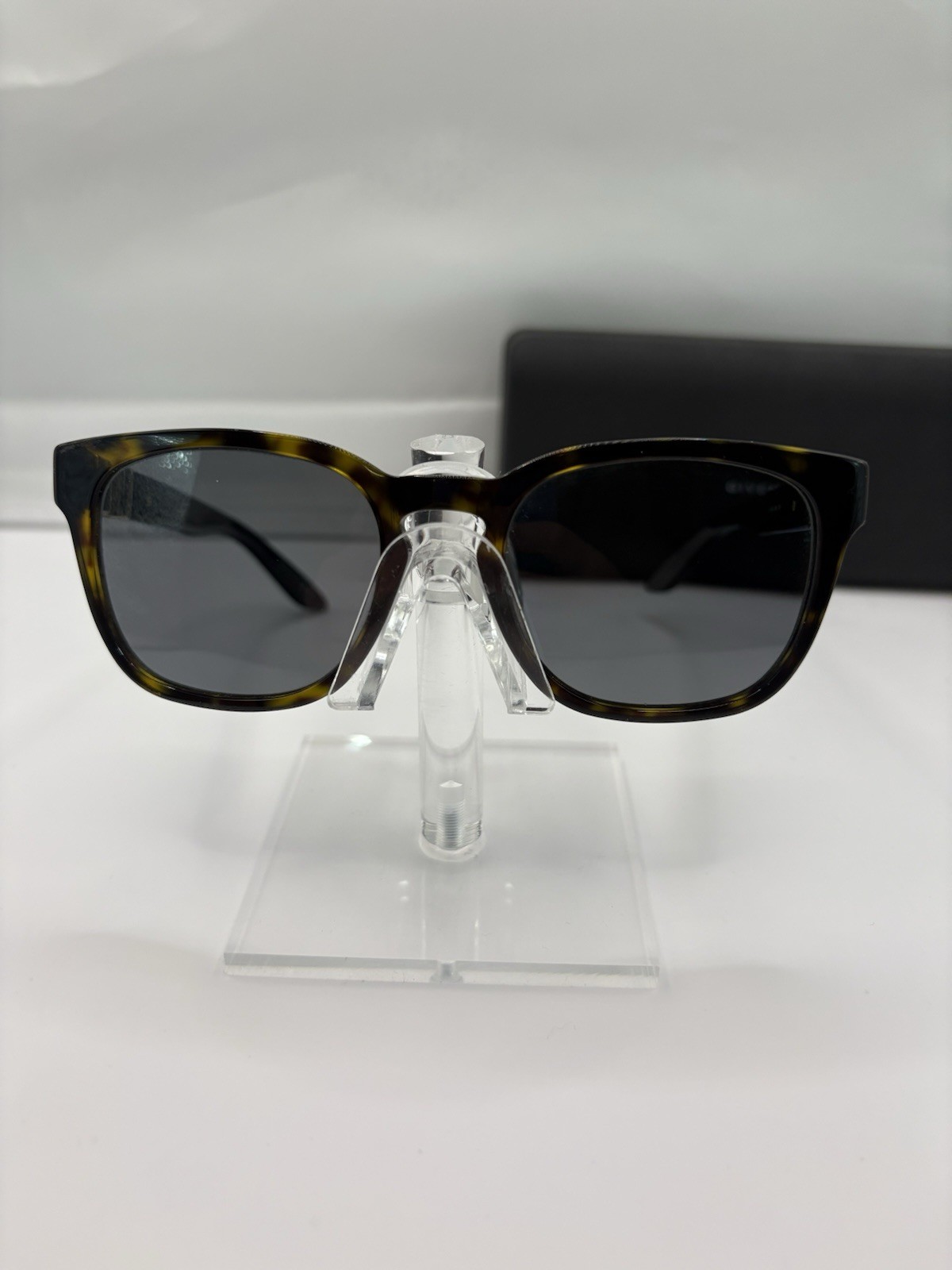 Givenchy Square Sunglasses Tortoiseshell Black Gr… - image 2