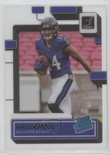 2022 Panini Clearly Donruss Rated Rookie Kyle Hamilton #88 0yi8