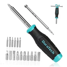  Multi-bit Screwdriver Set, 18-in-1 Screwdriver with T-bar and Precision 