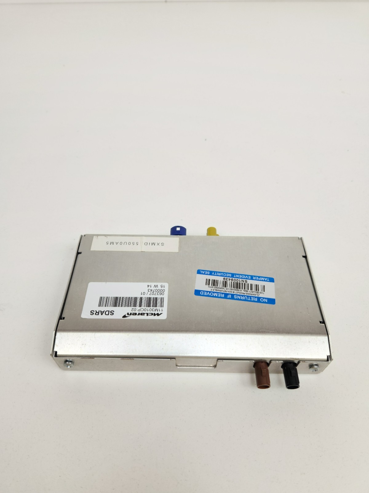 2015-2017 MCLAREN 675LT SPIDER SATELITE RADIO UNIT CONTROL MODULE OEM 