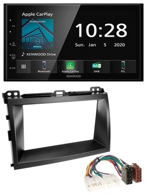 Kenwood Bluetooth MP3 DAB USB 2DIN Autoradio für Lexus GX-470 (2003-2009)