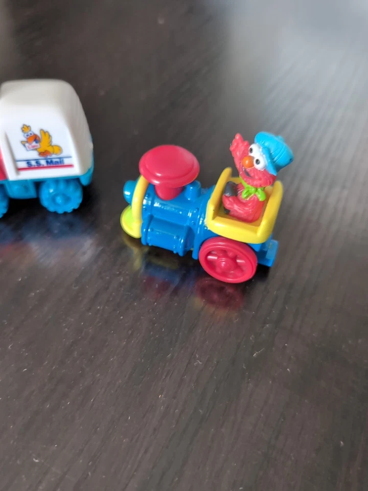 Lote de vehículos Tyco Matchbox Sesame Street 1997-1998 de colección - Big Bird Mail Truck Foto 4 de 4