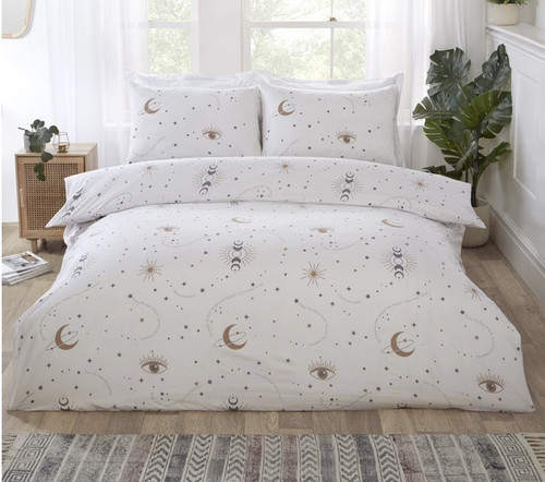 Stunning ‘MANIFESTING’ Kingsize Duvet Set - Fully Reversible and NON-IRON! - Picture 1 of 2