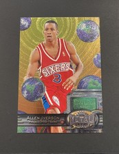 1997-98 Skybox Metal #20 Philadelphia 76ers Allen Iverson Rookie NRMT CONDITION.