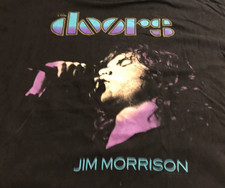Vintage The Doors Jim Morrison Dance On Fire T-shirt Size XL