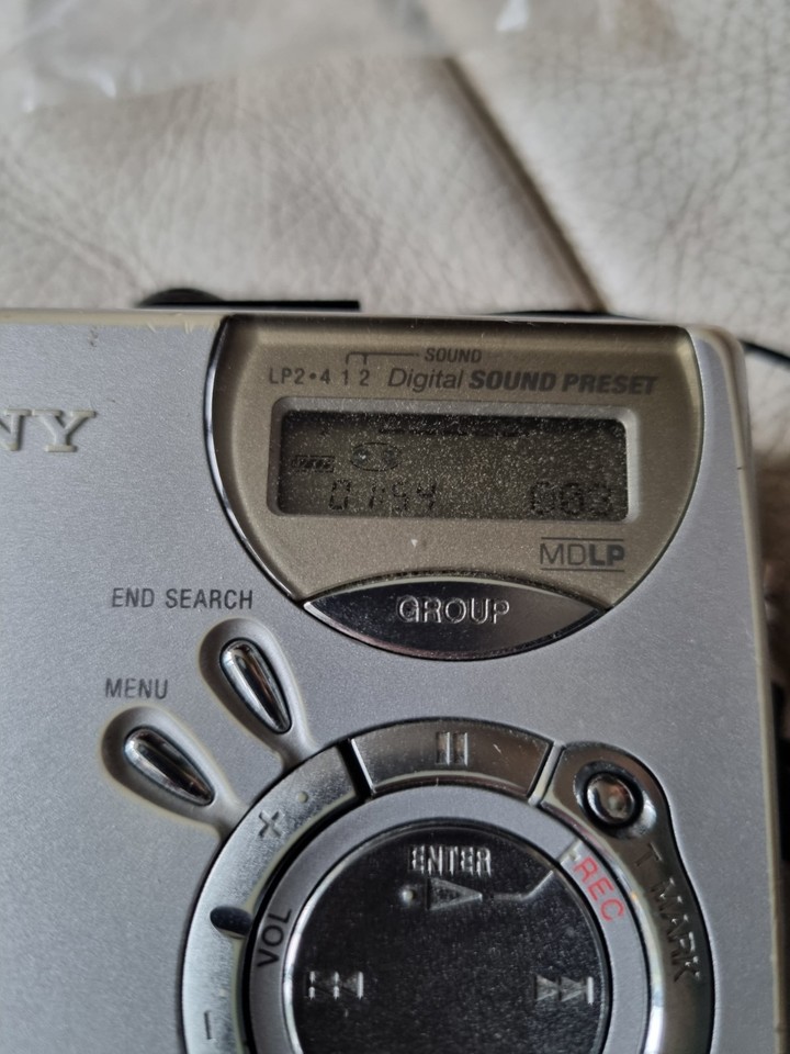 Walkman Sony MZ-N510 Net MD - Lecteur Minidisc - Type-S - Argenté - Testé