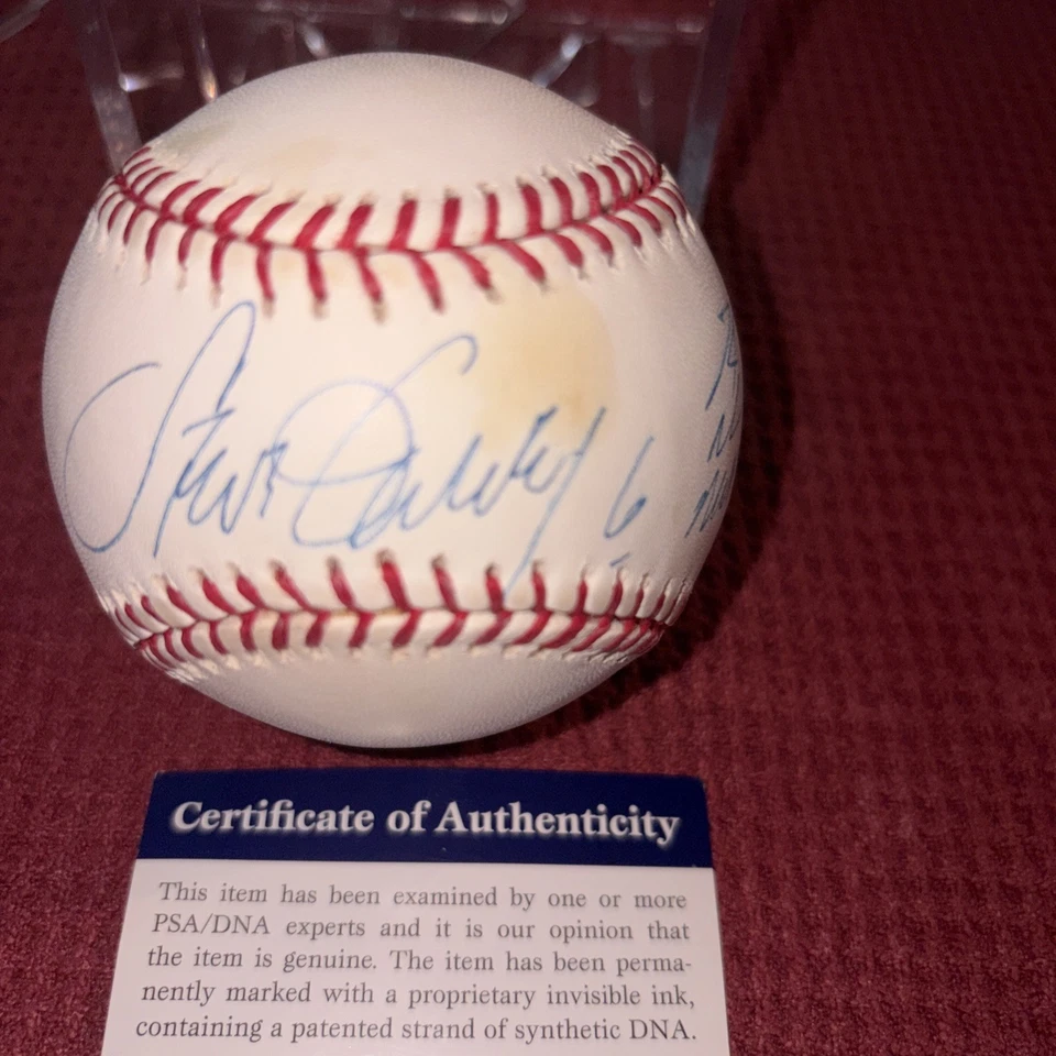 Steve Garvey Autographed Signed 74 NL MVP OMLB Baseball-PSA/DNA - Image 2 of 4