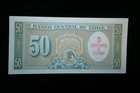Chile  50 pesos   P126