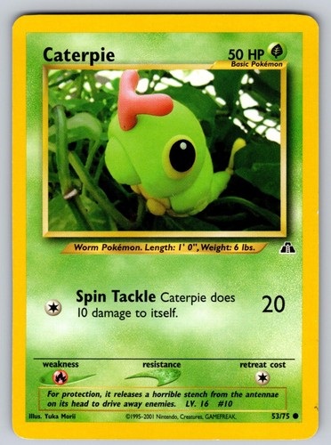 Caterpie 53/75 Neo Discovery Common
