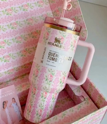 Stanley LoveShackFancy Blooming Heirloom Quencher Tumbler NEW AUTHENTIC