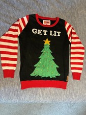 Tipsy Elves Ugly Sweater. Light Up Christmas Tree. Women's Medium. Worn Once.