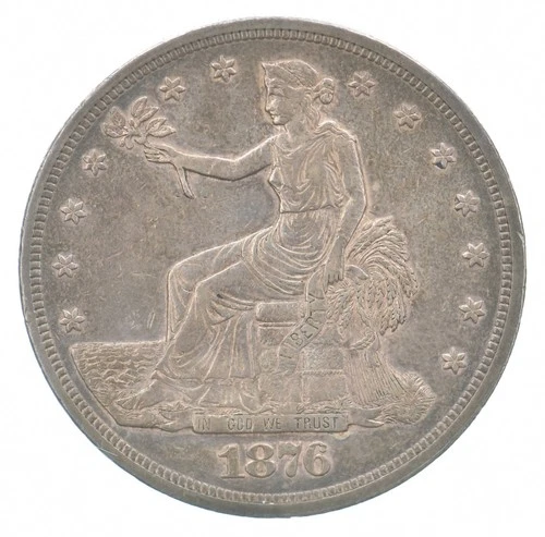 1876-P Trade Dollar — photo from the most recent tracked eBay sale