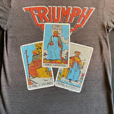 Triumph BAND Triumph album T-shirt Short sleeve S to 5Xl 2F838