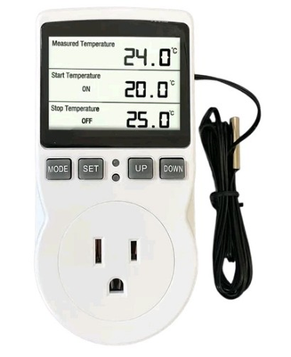 #ad Smart Plug in Thermostat with Countdown Timer for Precise Temperature Control $18.00