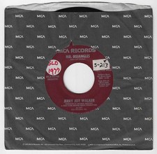 JERRY JEFF WALKER MCA Promo 7" 45 MR. BOJANGLES / DON'T IT MAKE YOU WANNA DANCE?