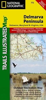 Nat Geo Maps Delmarva Peninsula Map (Map)