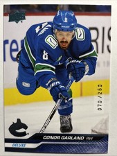 2023-24 23/24 Upper Deck Series 1 Deluxe #177 Conor Garland Canucks / 250