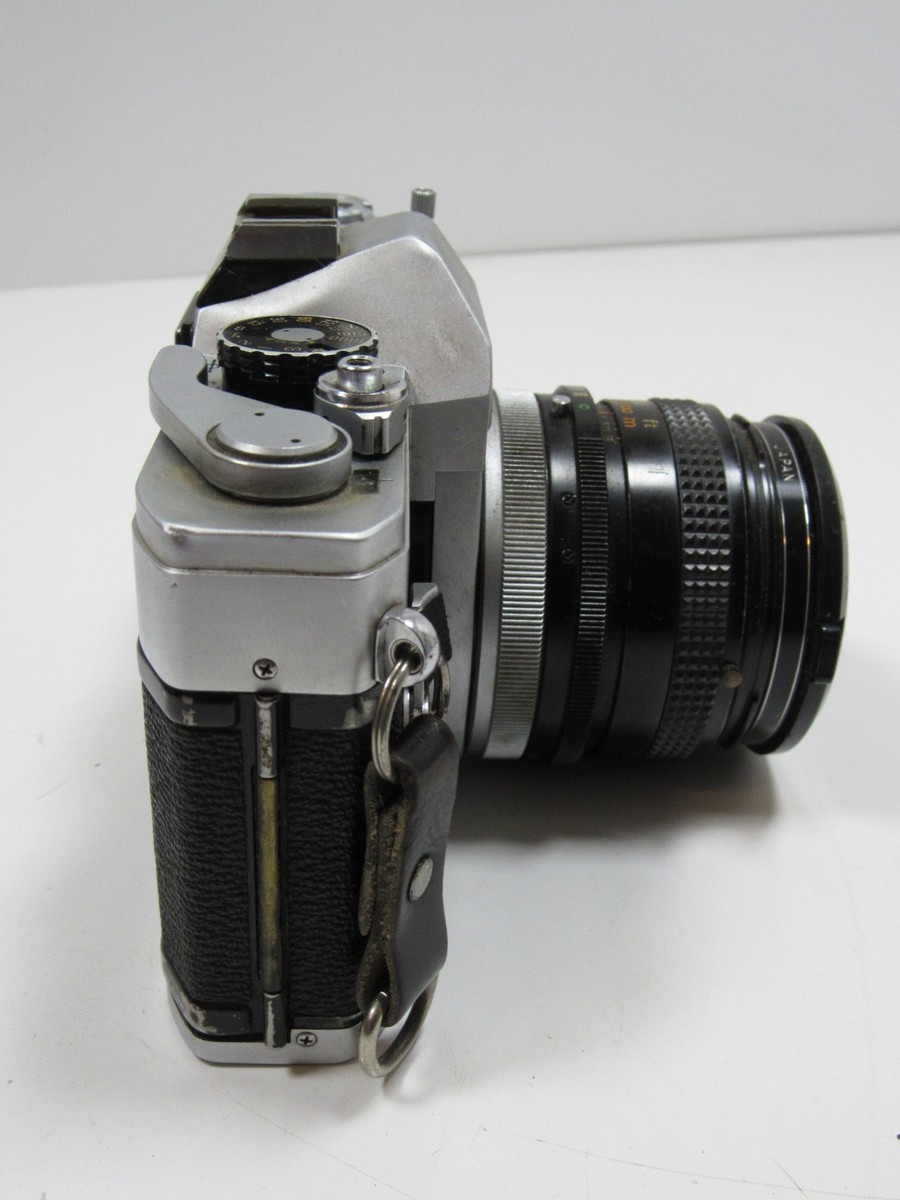 Canon FTb QL 35mm SLR Film Camera with 50mm F/1.8 Fast Prime Lens