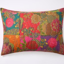 BrylaneHome Floral Quilted Sham