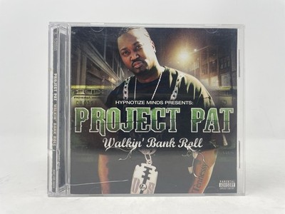 PROJECT PAT: Walkin' Bank Roll CD (2007) Rap Hypnotize Minds