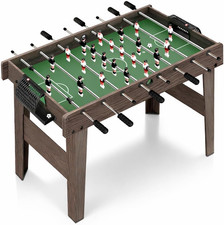 Competition Sized Foosball Table, Full Size 48In Portable Soccer with Ball for H