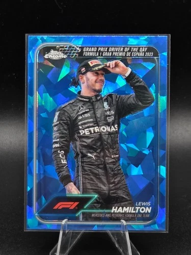 2024 Topps Chrome Sapphire Formula 1 F1 Lewis Hamilton #165