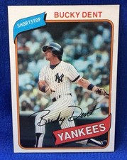 1980 Topps - #60 Bucky Dent New York Yankees
