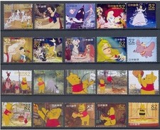 Japan - Walt Disney's characters  2014 52y, 82y