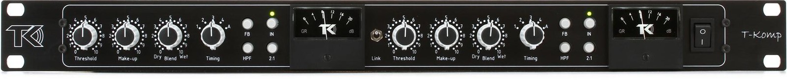 Двойной монофонический компрессор TK Audio T-Komp