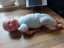 Reborn Doll Soft Body Lifelike Sleeping Newborn Baby Doll 22" Handmade