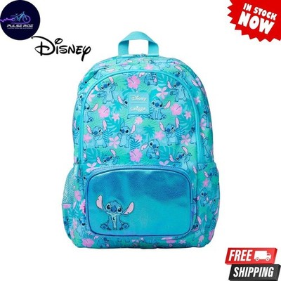 Smiggle Disney Stitch Rucksack, Lunchbag plus Schulutensilien.
