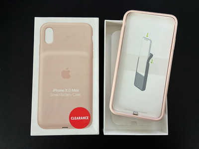 Apple Smart Battery Case | iPhone XS Max - Pink Sand | Open Box