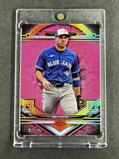 Joey Votto 2024 Topps Triple Threads Tourmaline Card Toronto Blue Jays