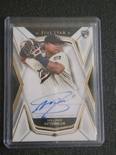 2019 Topps Five Star - Autographs Willians Astudillo #FSA-WA (AU, RC)