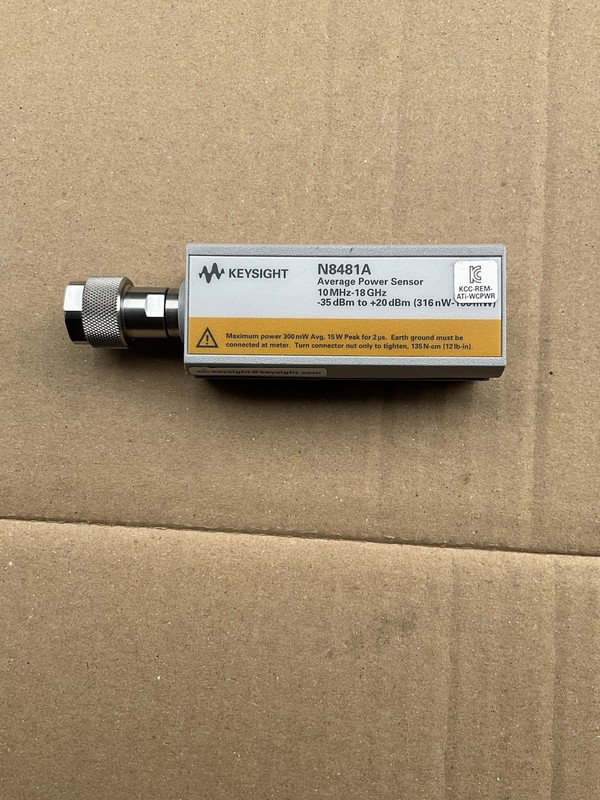 KEYSIGHT N8481A AVERAGE POWER SENSOR 10 MHz - 18 GHz