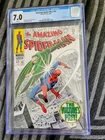 New ListingThe Amazing Spider-Man #64 CGC 7.0 Silver Age Vulture White Pages!