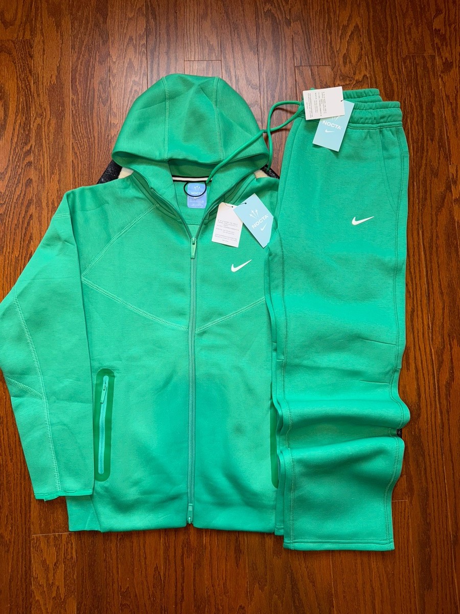 早い者勝ちNike Nocta tech set up S size Nike x NOCTA Tech Fleece Hoodie & Pants Set Green- Size S- Free