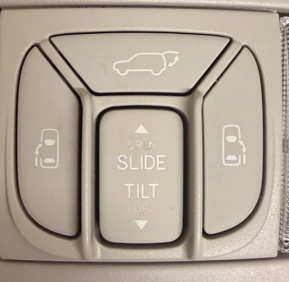 2007 2008 2009 2010 TOYOTA SIENNA купол лампа 83290-08030 серый OEM - Изображение 2 из 4