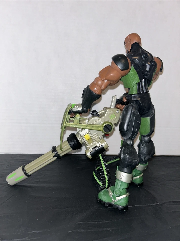 Hasbro Gi Joe Sigma 6 2006 figura de acción de alta resistencia rara con taquilla Foto 4 de 4